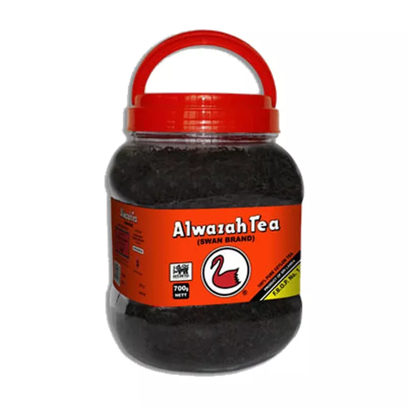 – – 700| Alwazah Tea – Ceylon Black Tea F.B.O.PPlastic Jar – 700 g